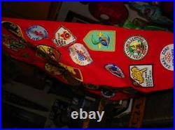 Vintage Boy Scout Jacket Large loaded with patches