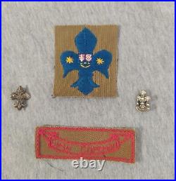 Vintage Boy Scout Kingdom of Yugoslavia patch lot / pre WWII badges