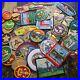 Vintage-Boy-Scout-Lot-of-50-Patches-Badges-New-and-Used-Assortment-01-ahct