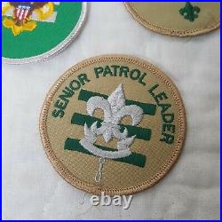 Vintage Boy Scout Lot of 50+ Patches Badges New and Used Assortment