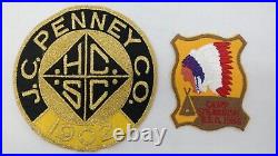 Vintage Boy Scout Patch Lot JC Penney Co HCSC Varsity Scout Camp Stigwadish AL