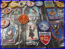 Vintage Boy Scout Patch and Kerchief Collection 1950's 1960's 1970's 1980's