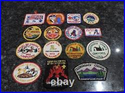 Vintage Boy Scout Patch and Kerchief Collection 1950's 1960's 1970's 1980's