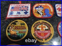 Vintage Boy Scout Patch and Kerchief Collection 1950's 1960's 1970's 1980's