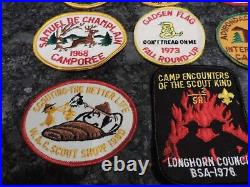 Vintage Boy Scout Patch and Kerchief Collection 1950's 1960's 1970's 1980's