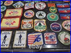 Vintage Boy Scout Patch and Kerchief Collection 1950's 1960's 1970's 1980's