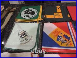 Vintage Boy Scout Patch and Kerchief Collection 1950's 1960's 1970's 1980's