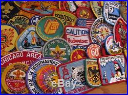 Vintage Boy Scout Patches 1960s 1970s HUGE lot Florida BSA #2