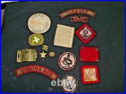 Vintage Boy Scout Patches & Pins Some are Felt