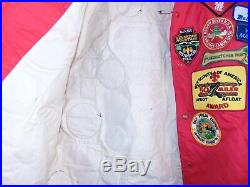 Vintage Boy Scout Troop Leader Jacket with over 50 Patches 1970's Chicago Florida