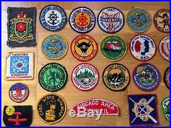 Vintage Boy Scout Vest Patches Badges 1940s 60s Lifetime Collection USA