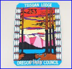 Vintage Boy Scouts OA Tsisqan Lodge Jacket Patch Oregon Trail Council 253 BSA