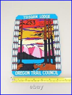 Vintage Boy Scouts OA Tsisqan Lodge Jacket Patch Oregon Trail Council 253 BSA