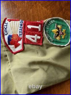 Vintage Boy Scouts Of America Eagle Scout Uniform With Patches