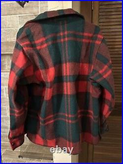 Vintage Boy Scouts Of America Wool Plaid Jacket WithPatch