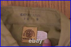 Vintage Boy Scouts Scoutmaster Uniform Shirt with Vest, Medals, Patches 70's