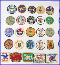 Vintage Boy Scouts Shoulder Insignia Patch Lot of 61 Patches AL