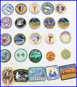 Vintage Boy Scouts Shoulder Insignia Patch Lot of 61 Patches AL