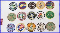 Vintage Boy Scouts Shoulder Insignia Patch Lot of 61 Patches AL