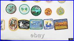 Vintage Boy Scouts Shoulder Insignia Patch Lot of 61 Patches AL