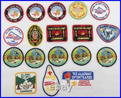 Vintage Boy Scouts of America Allowat District Patches Mixed Lot of 18 AL