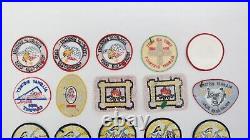 Vintage Boy Scouts of America Allowat District Patches Mixed Lot of 18 AL