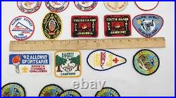 Vintage Boy Scouts of America Allowat District Patches Mixed Lot of 18 AL