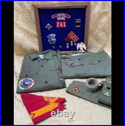 Vintage Boy Scouts of America Uniform Set Shirt, Pants Patches & More