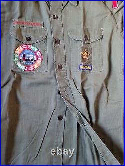 Vintage Boy Scouts of America Uniform Set Shirt, Pants Patches & More