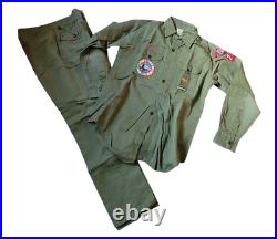 Vintage Boy Scouts of America Uniform Set Shirt, Pants Patches & More