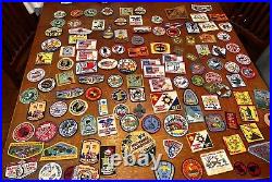 Vintage Boy scout Patches Mixed Lot Of 120 60's 70's 80's