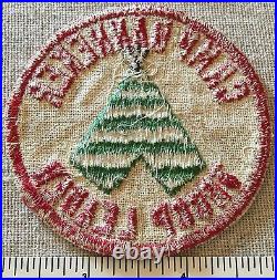 Vintage CAMP BANNEKER TROOP LEADER PATCH Boy Scout BSA Segregated RARE