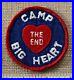 Vintage-CAMP-BIG-HEART-The-End-Boy-Scout-Badge-PATCH-Gulf-Coast-Council-Florida-01-sxln