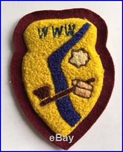 Vintage Chenille Jacket Patch OA Order of the Arrow Hopocan 275 New Rare