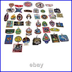 Vintage Collectable BOA Boy Scout Mixed Lot of 40 Plus Patches