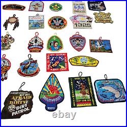 Vintage Collectable BOA Boy Scout Mixed Lot of 40 Plus Patches