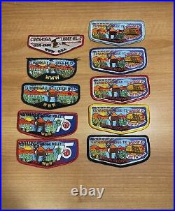 Vintage Cuyahoga Order Of The Arrow Lodge No. 17 Boy Scout OA Patch Lot