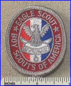 Vintage EAGLE SCOUT Boy Scouts of America Rank Badge PATCH Uniform Sash BSA Camp