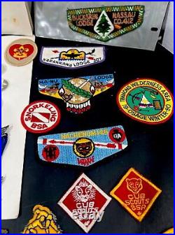 Vintage Eagle Scout/Cub Scout Patches, Badges, Pins Medals 1960-90's