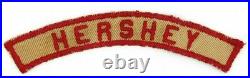 Vintage Hershey KRS Community Strip Patch Pennsylvania Nebraska Boy Scouts BSA