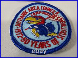 Vintage Jayhawk Area Council Kansas Camporee Bsa Nos Badges Patches Lot Of 30