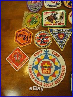 Vintage Lot Boy Scout Patches 60's-90's Philmont, Retreats, Camping ETC #4
