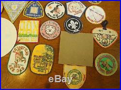 Vintage Lot Boy Scout Patches 60's-90's Philmont, Retreats, Camping ETC #4