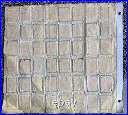 Vintage Lot Of New Zealand 48 Scout Patches Professionally Sewn On Cloth Rare