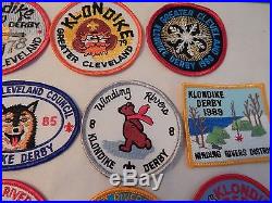 Vintage Lot of 20 Greater Cleveland Klondike Derby Patches 1975 2004 Boy Scout