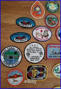 Vintage Lot of Boy Scout Patches and Pins