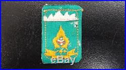 Vintage Nepal boy scouts proficiency/ merit badges/ patches, old, mint and rare