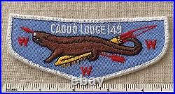 Vintage OA CADDO LODGE 149 Order of the Arrow FLAP PATCH WWW Boy Scout Badge