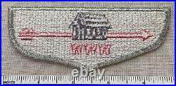 Vintage OA DELMONT LODGE 43 Order of the Arrow Flap PATCH WWW Valley Forge PA
