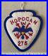 Vintage-OA-HOPOCAN-LODGE-275-Order-of-the-Arrow-Chenille-PATCH-WWW-PA-Badge-01-azpz